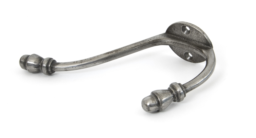 83543 - From The Anvil Natural Smooth 6 1/2'' Hat & Coat Hook - FTA Image 1