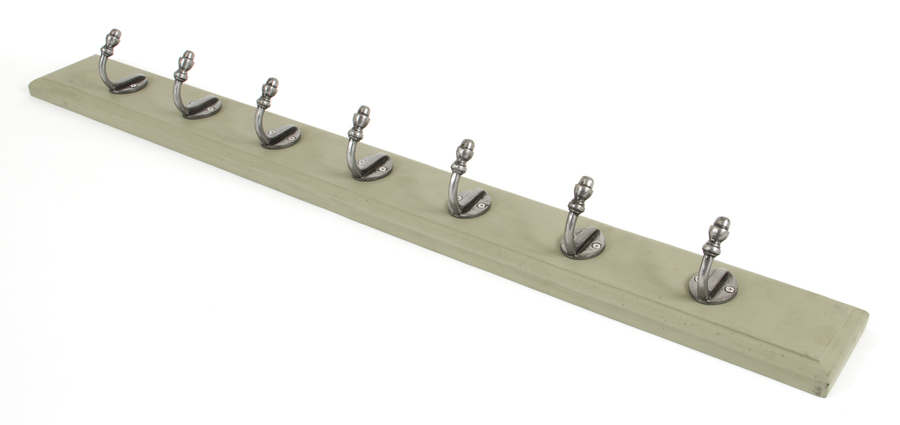 83741 - From The Anvil Olive Green Stable Coat Rack - FTA Image 1