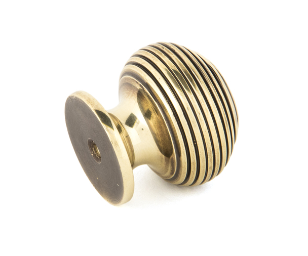 83865 - From The Anvil Aged Brass Beehive Cabinet Knob 30mm - FTA Image 2
