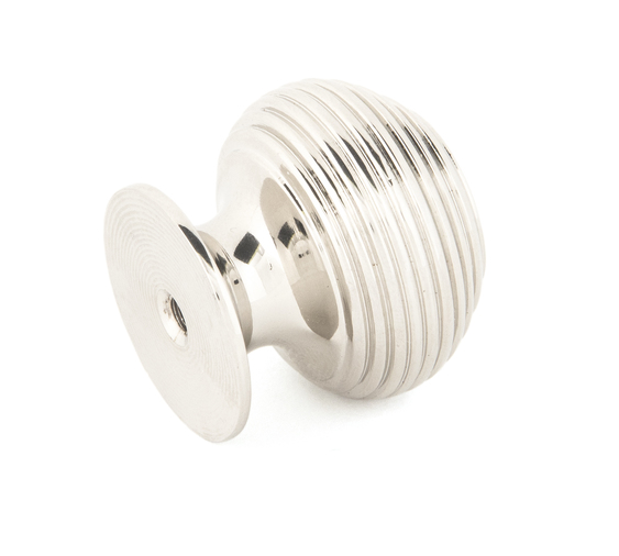 83867 - From The Anvil Polished Nickel Beehive Cabinet Knob 30mm - FTA Image 2