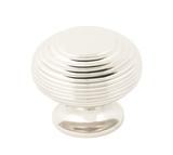 From The Anvil Polished Nickel Beehive Cabinet Knob 40mm 83868 Image 1 Thumbnail