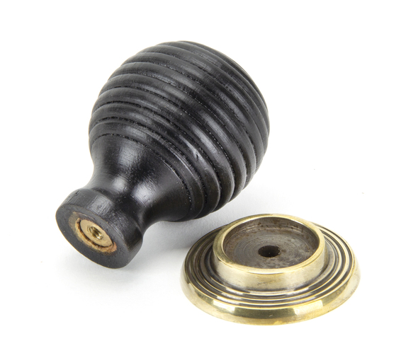 83872 - From The Anvil Ebony and AB Beehive Cabinet Knob 38mm - FTA Image 2