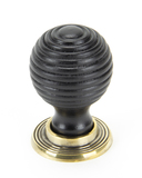 83872 - From The Anvil Ebony and AB Beehive Cabinet Knob 38mm - FTA Image 1 Thumbnail