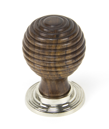 83874 - From The Anvil Rosewood and PN Beehive Cabinet Knob 38mm - FTA Image 1