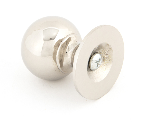 83888 - From The Anvil Polished Nickel Ball Cabinet Knob 31mm - FTA Image 2
