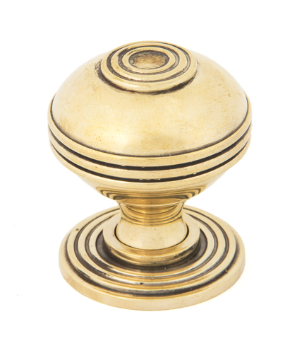From The Anvil Aged Brass Prestbury Cabinet Knob 38mm 83896 Image 1