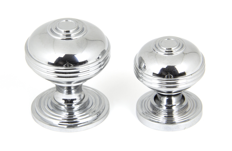 From The Anvil Polished Chrome Prestbury Cabinet Knob 38mm 90340 Image 3