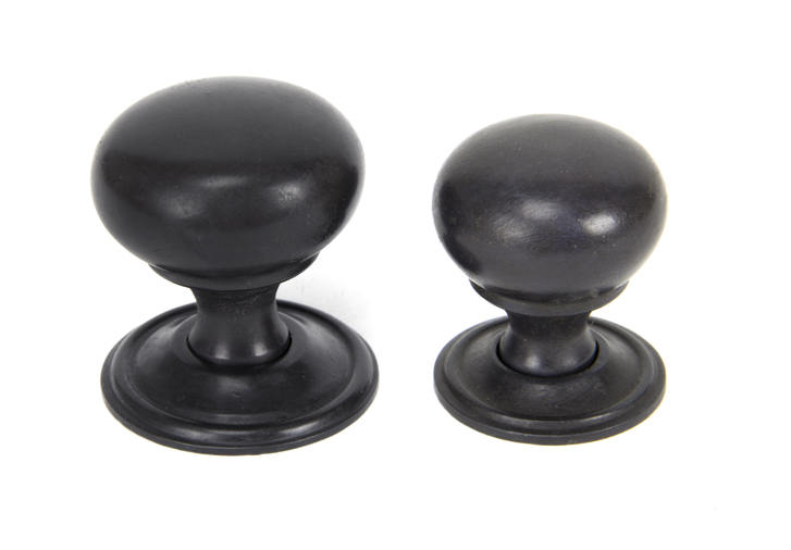 From The Anvil Aged Bronze Mushroom Cabinet Knob 32mm 90345 Image 3