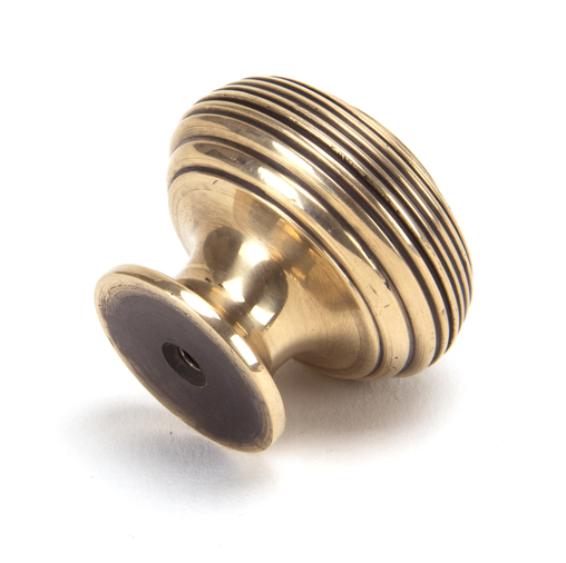 From The Anvil Polished Bronze Beehive Cabinet Knob 40mm 91947 Image 2