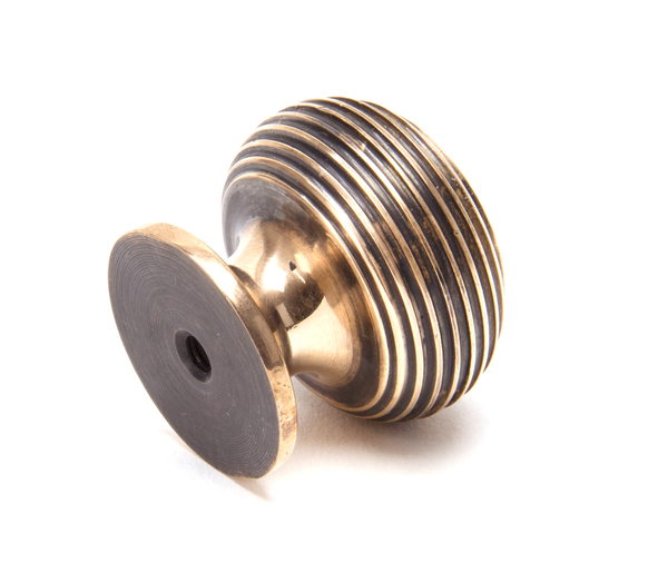 91948 - From The Anvil Polished Bronze Beehive Cabinet Knob 30mm - FTA Image 2