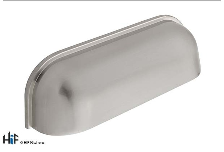 H1028.64.SS Guildford Cup Handle Polished Stainless Steel Effect Image 1