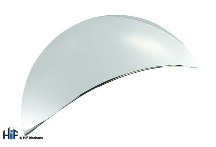 H1070.64.CH Cup Handle 64mm Chrome Effect Image 1