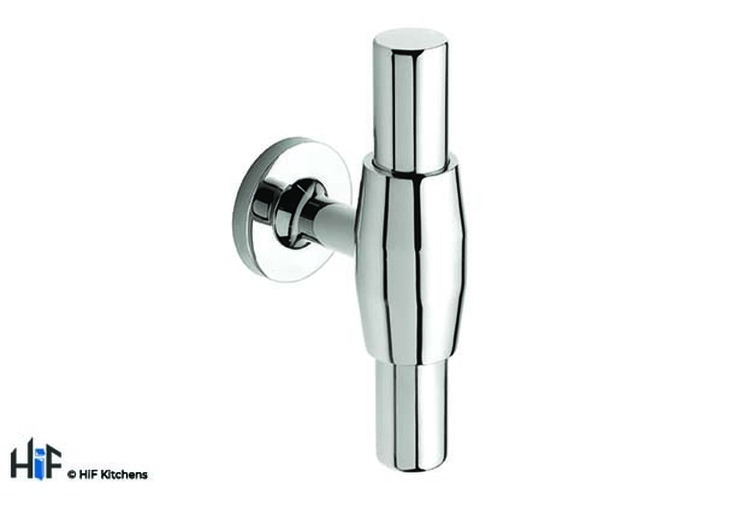 H884.72.BN Bedford T Handle Polished Nickel 160mm Hole Centre Image 1