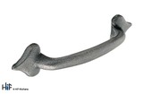 H255.96.PE Upton Bow Handle Raw Pewter Effect 96mm Hole Centre Image 1 Thumbnail