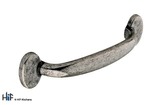 H267.96.PE Mayfair Bow Handle Raw Pewter Effect 96mm Hole Centre Image 1 Thumbnail