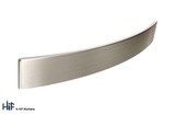 H556.160.SS Kitchen Acklam Bow Handle Stainless Steel Effect Image 1 Thumbnail