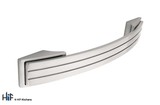 H600.128.SS Bowes Bow Handle Stainless Steel Effect Image 1 Thumbnail