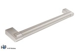 H698.160.SS Middlenton Bar Handle Brushed Stainless Steel Effect Image 1 Thumbnail