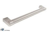 H708.160.SS Middlenton Bar Handle Brushed Stainless Steel Effect Image 1 Thumbnail
