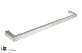 H748.320.SS Sonning Bar Handle Square Brushed Stainless Steel Effect Image 1 Thumbnail