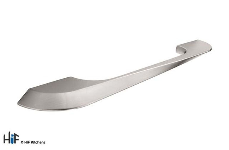 H861.160.SS Kitchen D Handle Stainless Steel Effect Image 1