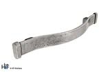 H887.128.PE Hampshire Bow Handle Polished Pewter 128mm Hole Centre Image 1 Thumbnail