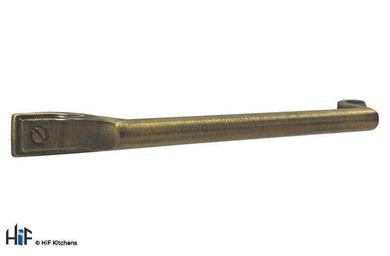 H1147.205.AGB Harton Bow Handle Aged Brass 160mm Hole Centre Image 1