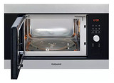Hotpoint Buit-In Microwave & Grill 800 Watts (38cm Tall) MF20GIXH Image 2 Thumbnail
