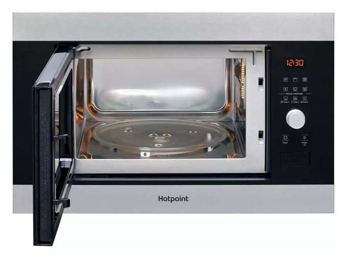 Hotpoint Buit-In Microwave & Grill 800 Watts (38cm Tall) MF20GIXH Image 2