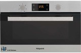 Hotpoint Built-In Microwave & Grill 1000 Watts (38cm Tall) MD344IXH Image 1 Thumbnail