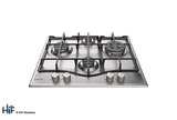 Hotpoint PCN 641 TIXH 60cm Gas Hob Stainless Steel Image 2 Thumbnail