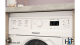 Hotpoint BI WDHL 7128 UK Integrated Washer Dryer Image 6 Thumbnail