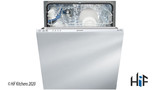 Indesit DIF04B1 Ecotime Integrated Dishwasher Image 1 Thumbnail