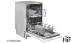 Indesit DSIE 2B10 UK Fast Eco Cycle Integrated Dishwasher Image 3 Thumbnail