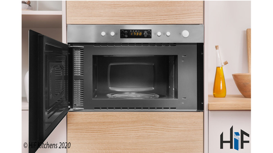 Indesit Built In Microwave Oven with Grill St/St (Wall Unit) MWI3213IX Image 5