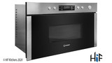 Indesit Built In Microwave Oven with Grill St/St (Wall Unit) MWI3213IX Image 2 Thumbnail