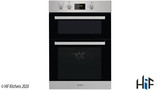 Indesit Oven Double Built In Stainless Steel IDD6340IX  Image 1 Thumbnail