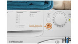 Indesit Integrated Washer Dryer 1200 Spin 7Kg+5Kg LED BIWDIL75125 Image 3 Thumbnail