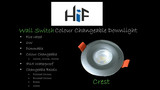 Crest Downlight Various Bezels 6W Fire Rated IP65 Dimmable Image 9 Thumbnail