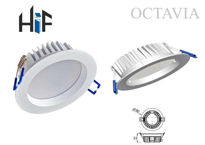 Octavia Down Light 10W - 780 Lumen LED 80 Degree Image 1