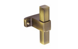 Dartmouth H1123.60.AGB T-Bar Handle Brass Image 1 Thumbnail