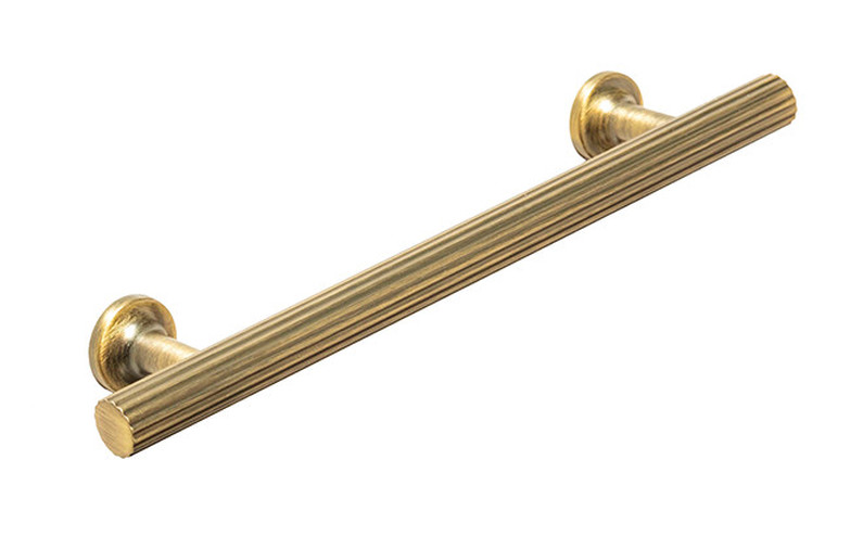 Strand H1144.242.AGB T Bar Handle Brass 192mm Hole Centre Image 1