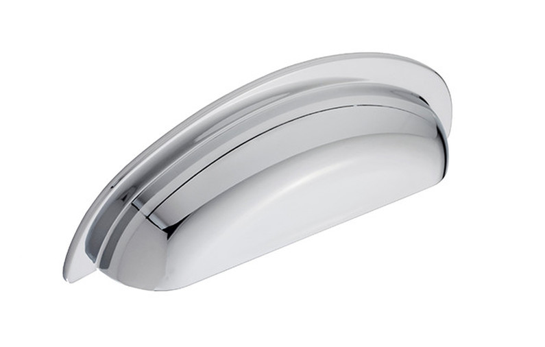 Reeth H1136.96.CH Cup Handle Chrome 96mm Hole Centre Image 1