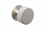 Knurled K1117.32.SS Knob Stainless Steel Central Hole Centre Image 1 Thumbnail