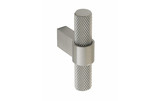 Knurled H1125.35.SS T-Bar Handle Polished Stainless Steel Central Hole Centre Image 1 Thumbnail