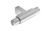 Leeming H1003.62.BN T-Bar Handle Polished Nickel Central Hole Centre Image 1 Thumbnail
