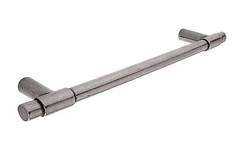 Leigh H1048.160.PE Bar Handle Polished Pewter 160mm Hole Centre Image 1