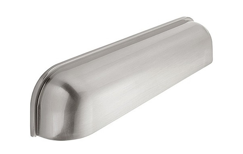 Guildford H1027.32.SS Cup Handle Polished Stainless Steel Effect Image 1