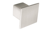 Lea K353.36.SS Knob Square Brushed Stainless Steel Effect Image 1 Thumbnail