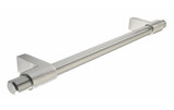 Leeming H1002.160.SS Bar Handle Polished Stainless Steel Effect Image 1 Thumbnail